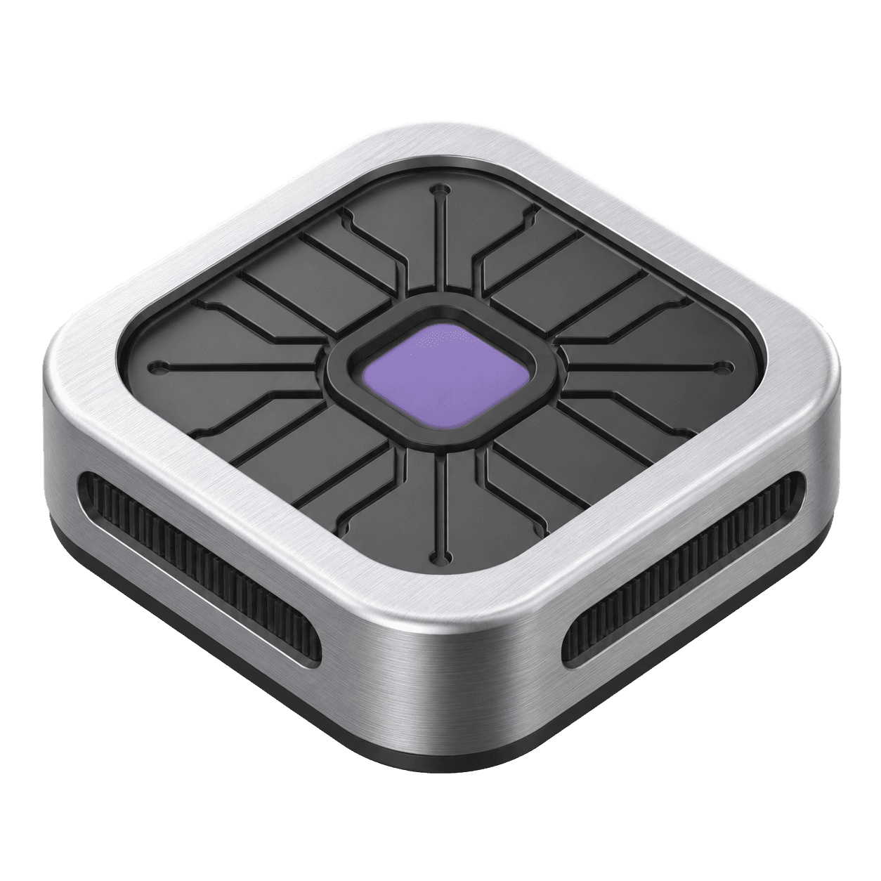 Compact neural processor representing available local AI models